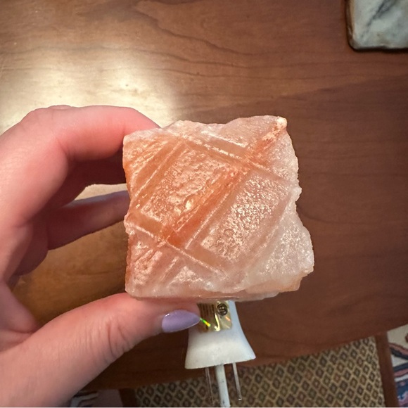 Himalayan Pink Salt Plug-In Nightlight - No Bulb Included - Picture 5 of 8